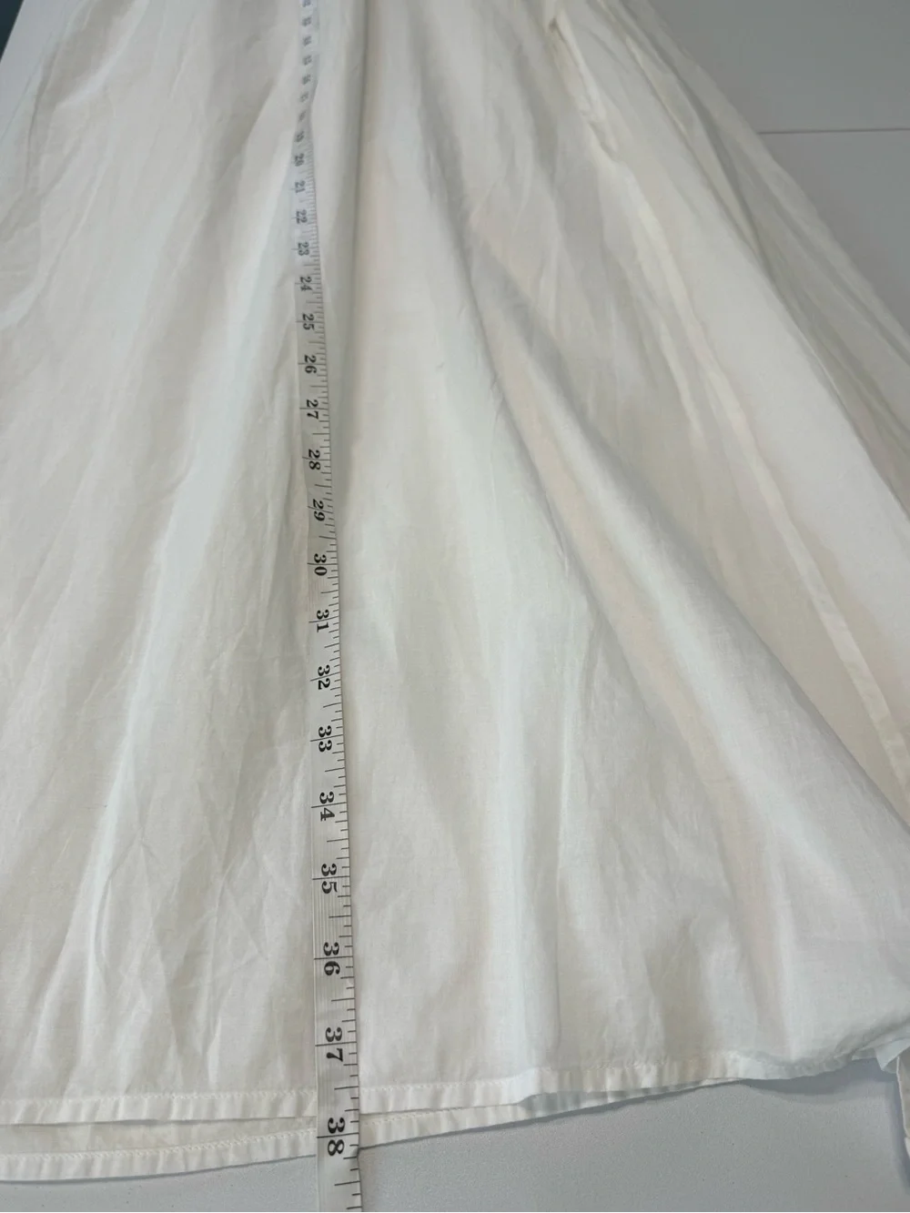 J. Crew White Maxi Swim Coverup Skirt